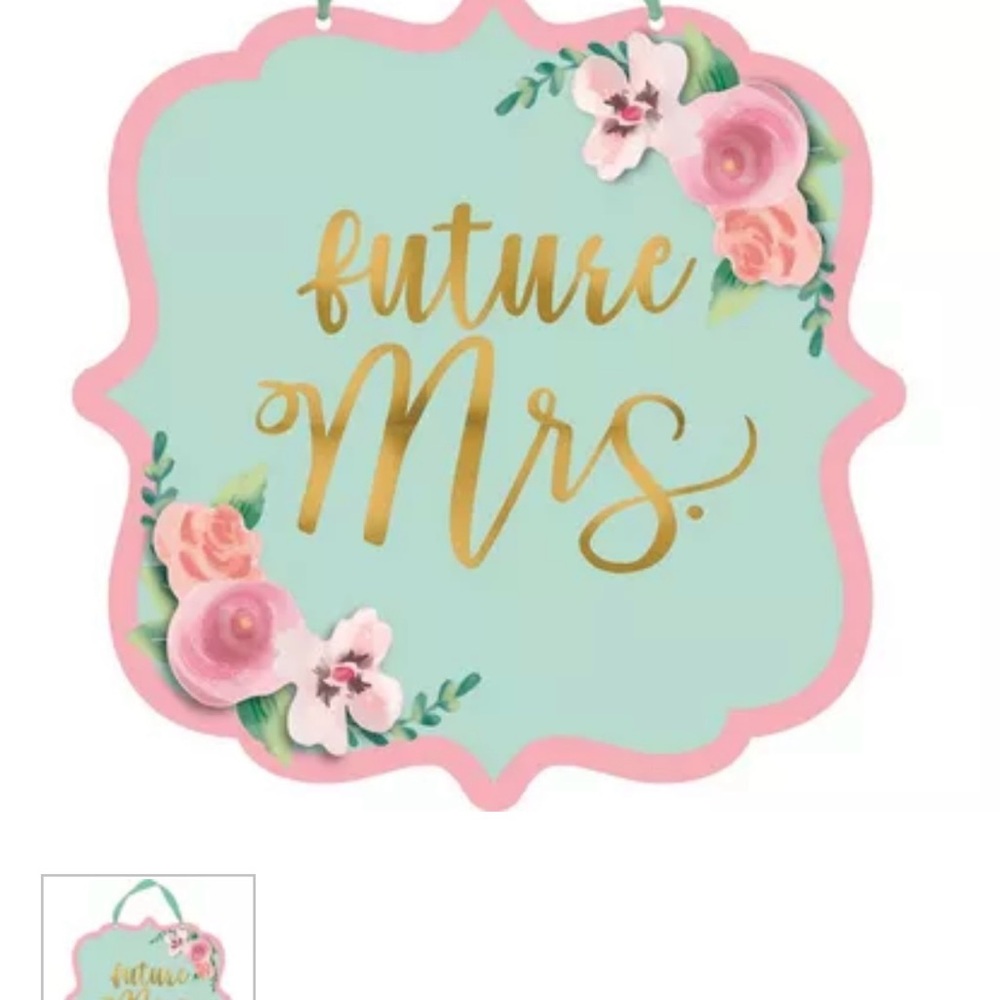 Floral Future Mrs. Bridal Shower Decor